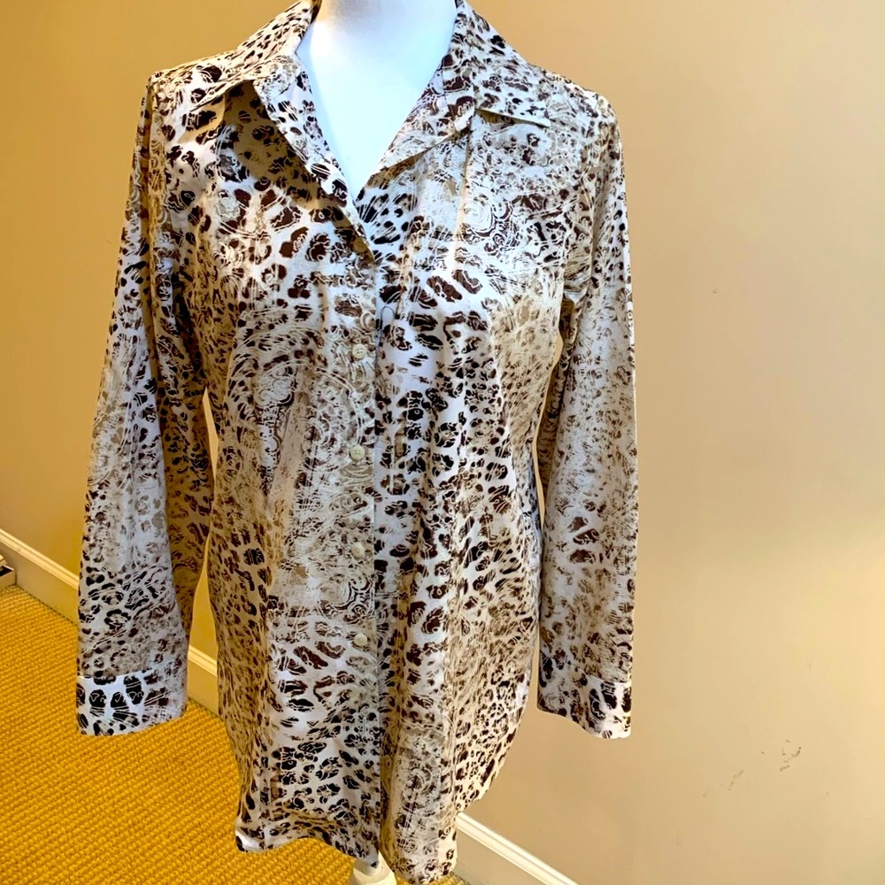 Chicos Button Down Shirt - Chicos 0